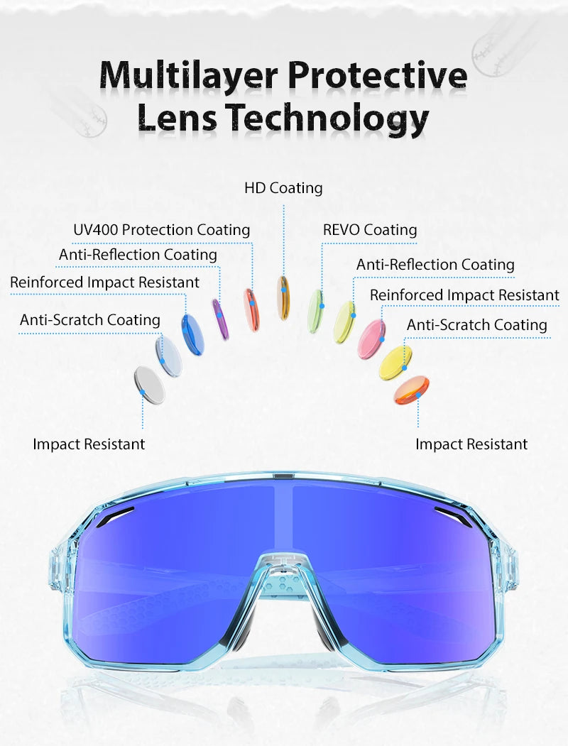 SCVCN New Outdoor Boys Bike Cycling Eyewear Child Sunglasses Teenagers Bicycle Cycling Glasses Kids Sports UV400 Girls Goggles