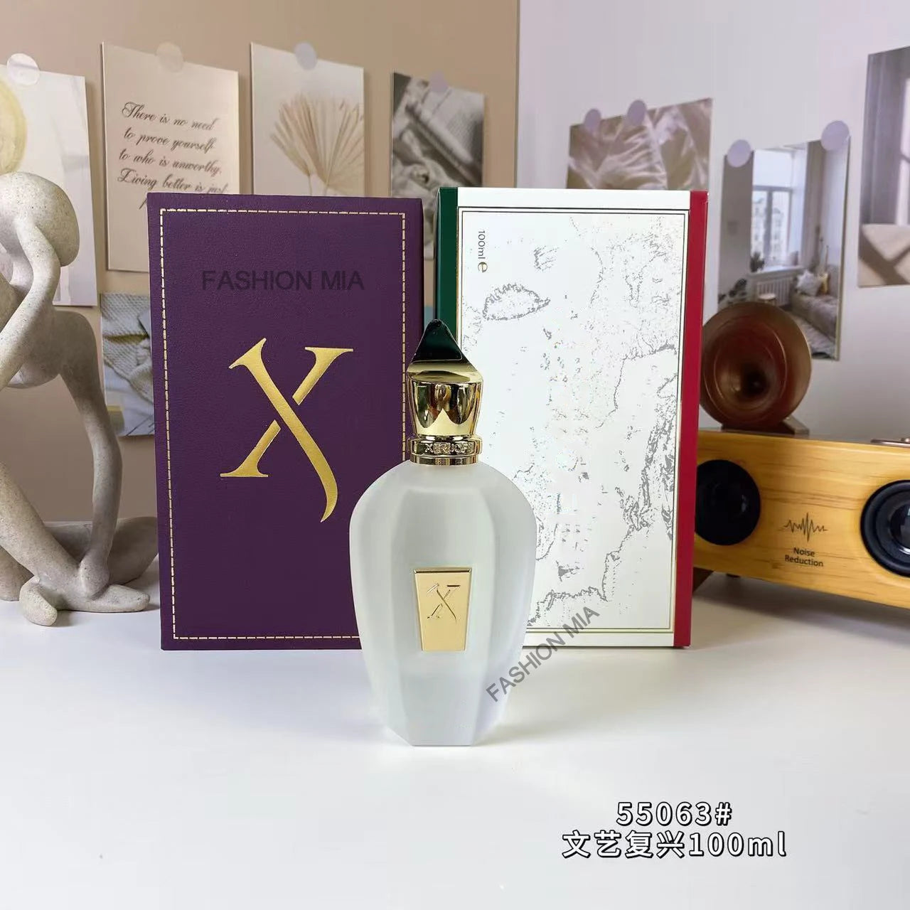 عطر 100 مل مصمم في زجاجة زجاجية من الإسكندرية عطر بخاخ للجسم للرجال والنساء برائحة خشبية زهرية تدوم طويلاً