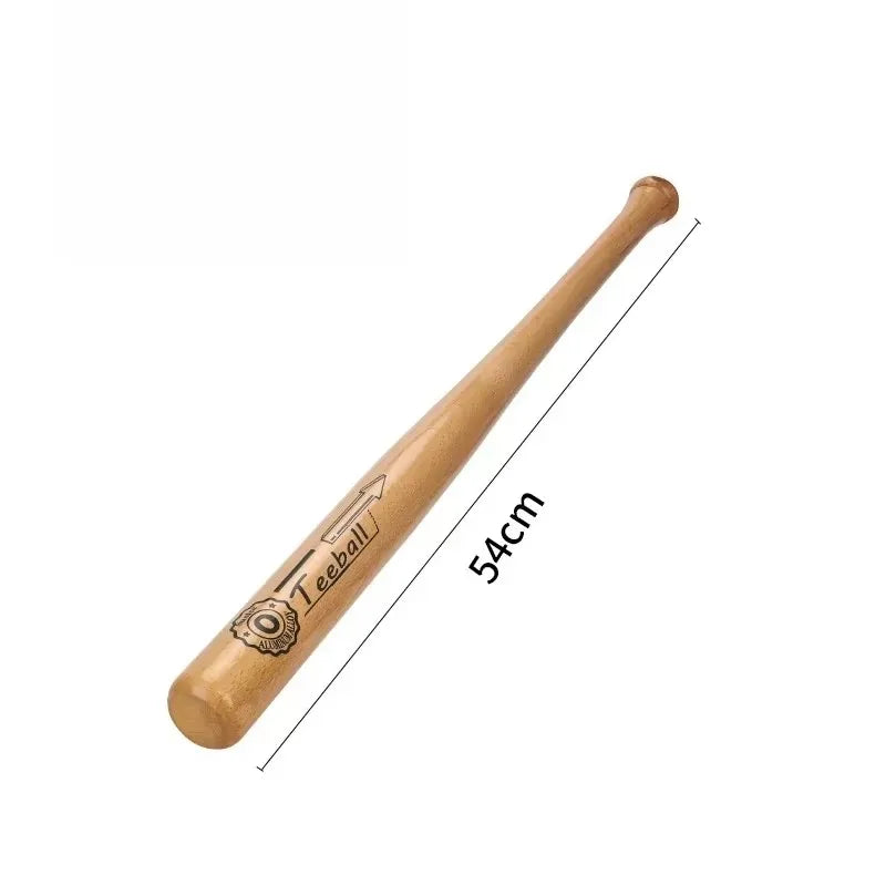 Professional Hardwood Baseball Bat 21-29 Inch Solid Wood for Sports Training Home Car Defense Personal Self-Defense