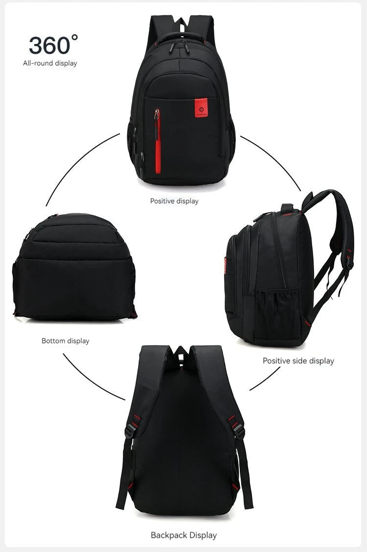 Rilibegan Classic Backpack Big Capacity Fashion Student Back Packs Travel Outdoor Packs Large Back Bags