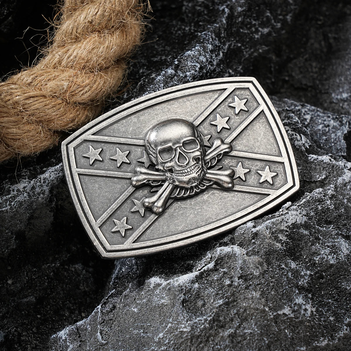 Western style plate buckle belt metal buckle one belt buckle
