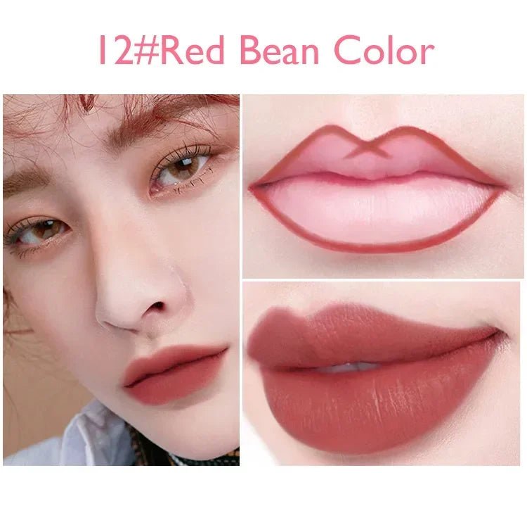 YALAIYI 13-Color Lip Liner Pencil Waterproof Colorfast Easy for Beginners Foggy Matte Long-Lasting Lip Makeup Pen