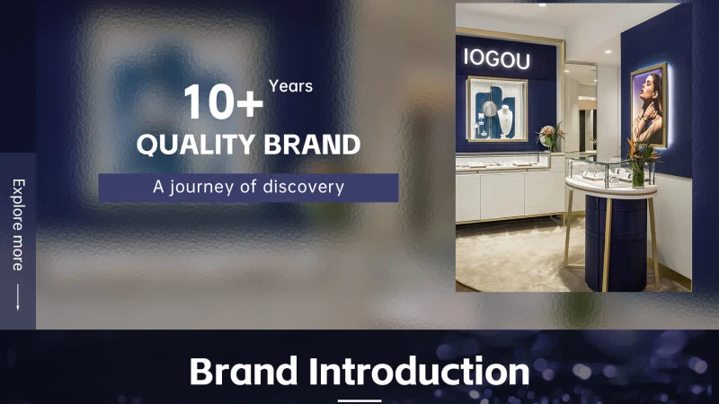 IOGOU 18K Gold Plated Engagement Rings 8mm 2.0carat D Color VVS1 Moissanite Diamond Rings for Women Men 100% Silver 925 Jewelry