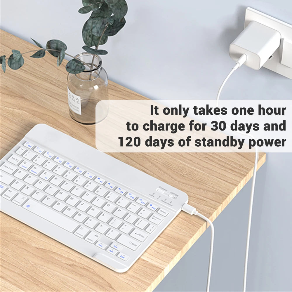 Bluetooth Keyboard and Mouse For iPad Xiaomi Samsung Huawei Phone Tablet Slim Mini Wireless Keyboard For Android IOS Windows