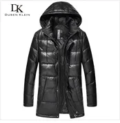 Brand leather jackets formen Genuine Sheepskin coats Crocodile pattern Dusen Klein Fashion leather men coat and jacket J1718