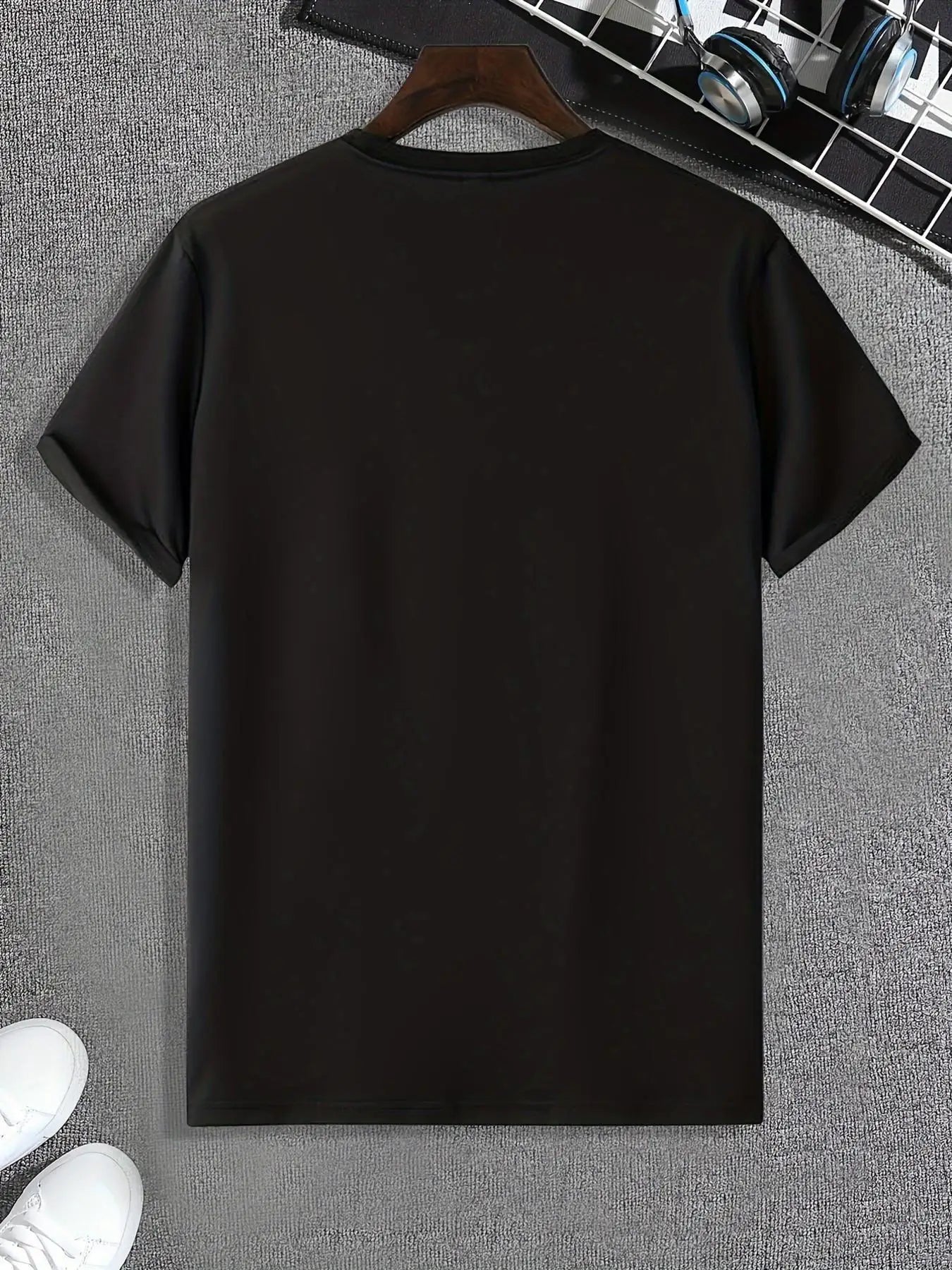 Men’s Summer 100% Cotton Loose Casual T-Shirt