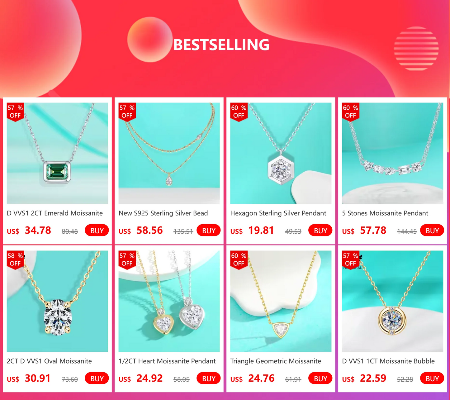 Flower Bracelets with Shiny Moissanite Sterling Silver Adjustable Wedding Anniversary Luxury Gifts Necklace Bracelet Jewelry Set