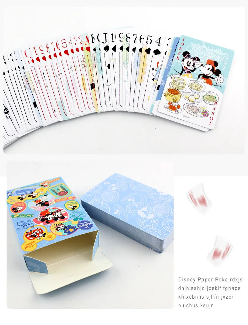Disney Stitch Poker Lots-o'-Huggin' Bear Playing Cards Playing Cards Poker Indoor Family Entertainment Board Games