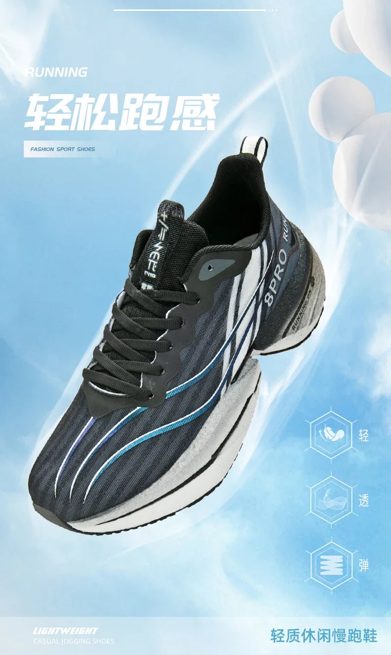 Marathon Sports Running Shoes Men Breathable Lightweight Women's Comfortable Athletic Nonskid Leisure Outdoor Hiking Sneakers