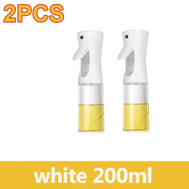 200/300/500ml Oil Spray Bottle BBQ Cooking Olive Oil Sprayer Kitchen Baking Oil Spray Empty Bottle Vinegar Bottle oil brush