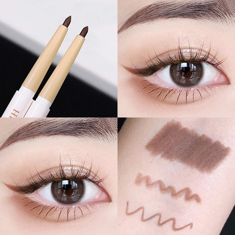 Light Sketch Gel Eyeliner Pencil - Waterproof, Long-Wearing, Smudge-Proof, Natural and Thin Eyeliner Pencil