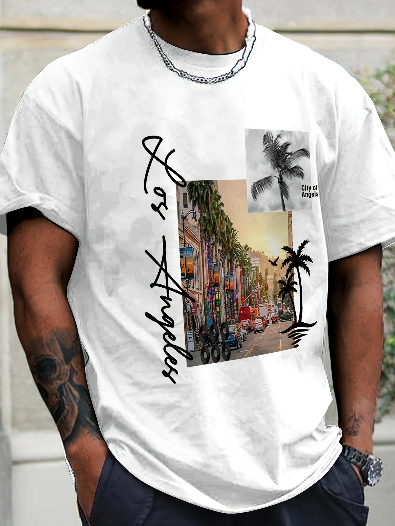 Men’s Summer 100% Pure Cotton Casual Sports T-Shirt