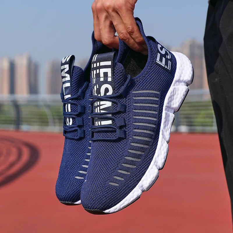 Men Casual Shoes Sneakers Breathable Athletic Lightweight Outdoor Running Sports Shoes for Men Walking Tennis Jogging Shoes