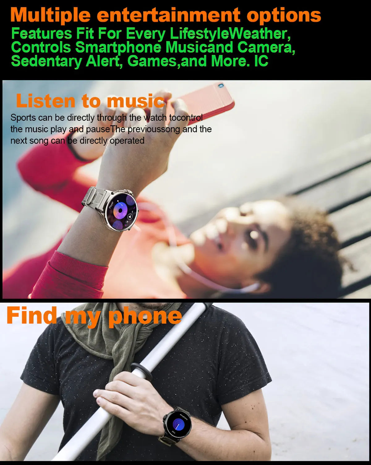 2025 New 1.85-Inch Ultra HD Smart Watch Men GPS Track Bluetooth Call 710 mAh Large Battery 400+Dial Smartwatch For Huawei Xiaomi