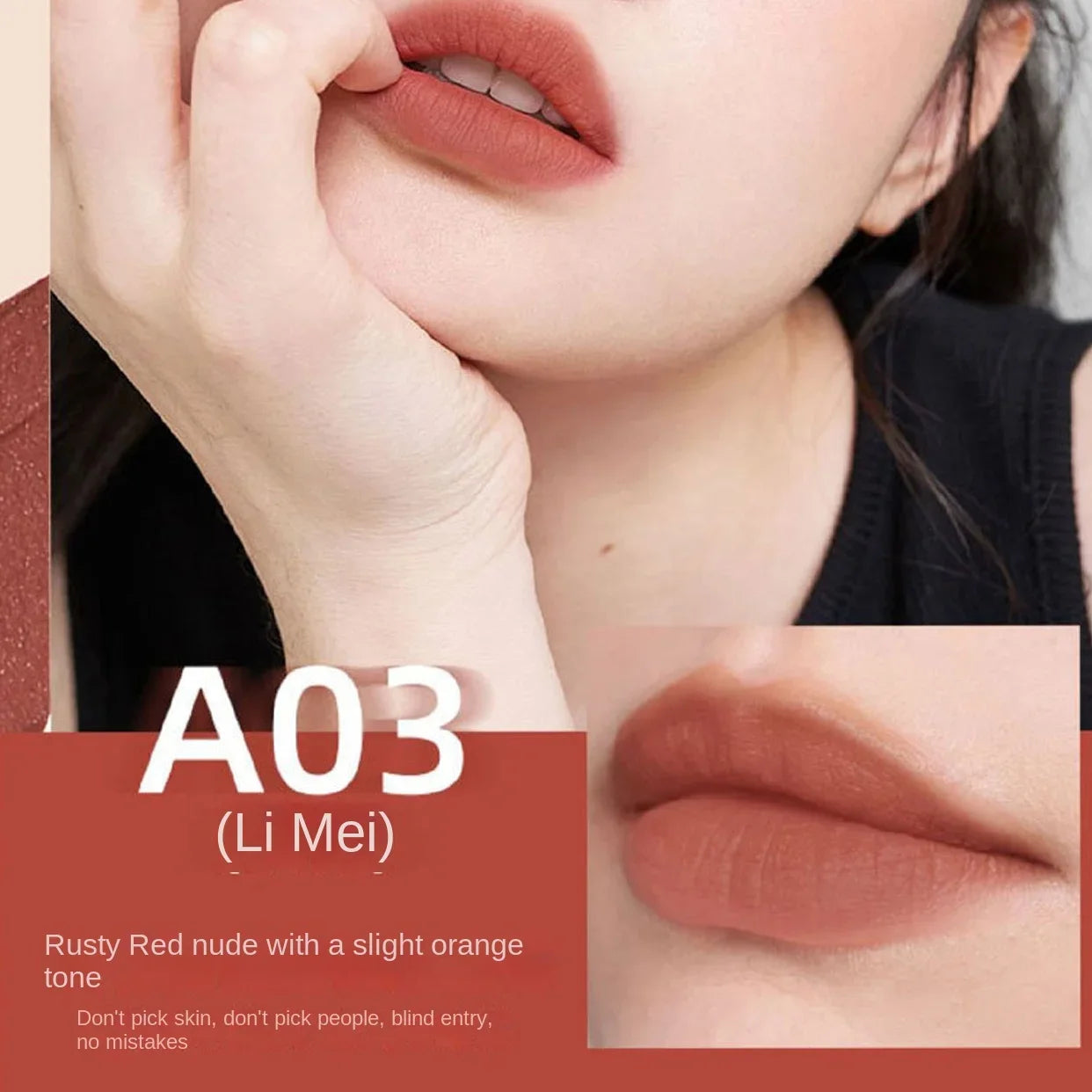Lip Gloss Moisturizing Lip Tint Mud 6 Colors Lips Makeup Lipstick Long Lasting Lip Glaze Creative Cosmetics Waterproof