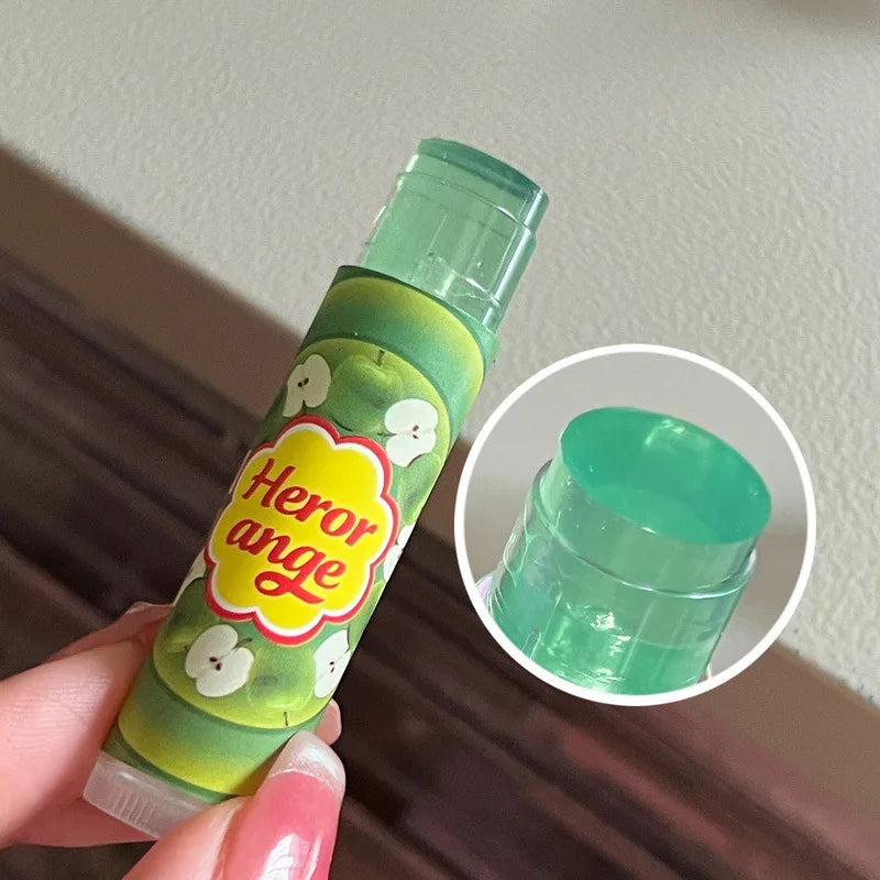 Fruit Moisturizing Lip Balm Grapes Makeup Jelly Lighten Lines Plump Lip Care Lip Tint Nude Lipstick Primer Colorless Lip Care