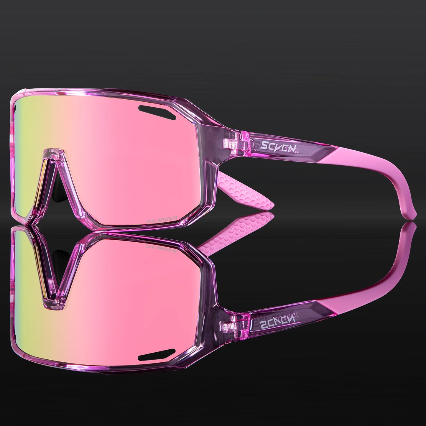 SCVCN Outdoor Boys Bike Cycling Polarized Child Sunglasses Teenagers Bicycle Cycling Glasses Kids Sports UV400 Girls Goggles
