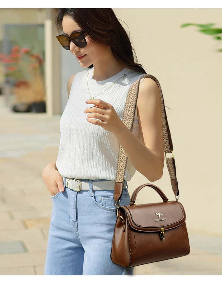 2024 High Quality Ladies Handbag And Purse Casual Totes Messenger Bag Fashion Leather Designer Crossbody Shoulder Bags For Women
