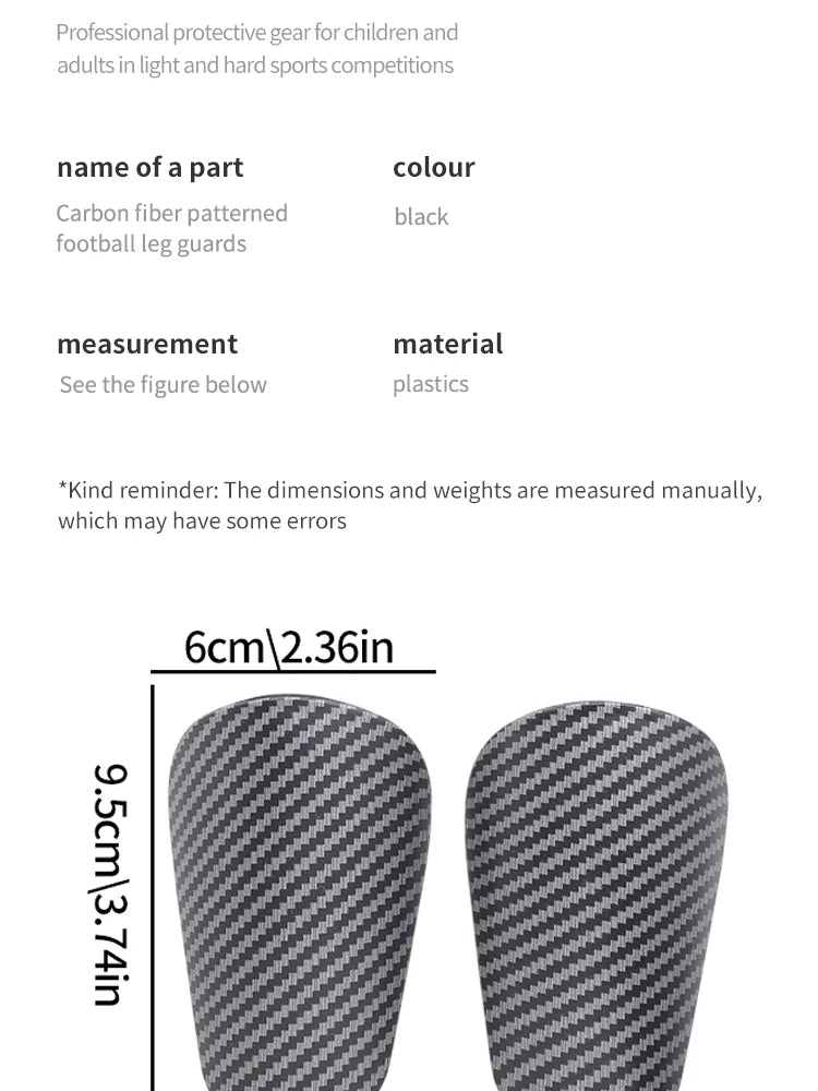 Protect Your Shins During Football Training with Mini Shin Guards - Lightweight and Comfortable Design for Maximum Performance