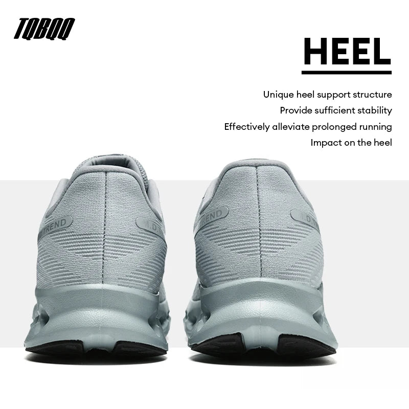 Men’s Lightweight Running Shoes – Breathable, Anti-Slip, Cushioned Mesh Sneakers Description