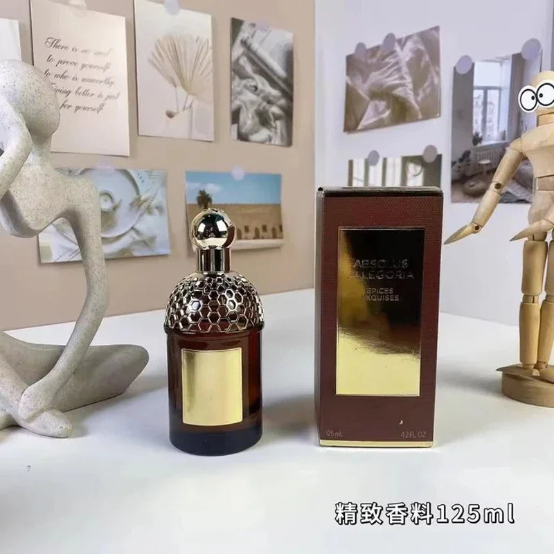 125ml Brand Original Perfume Women Rose Floral Lasting Men's Fragrance Sandalwood Leather Pheromone Cologne Perfume