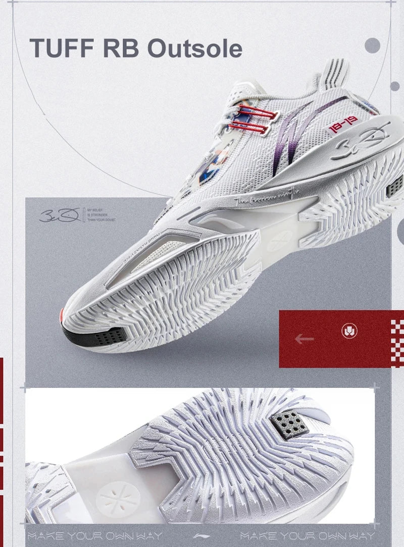 WADE FISSION 9 Professional Basketball Shoes – BOOM Cushion, Stable Support Sneakers