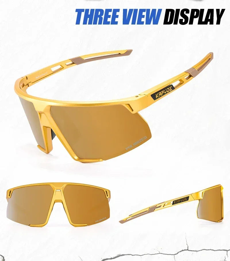 Kapvoe Polarized Sunglasses for Men and Women Luxury Sun Glasses Driving Fishing Cycling Golf Bike Glasses Fashion Shades