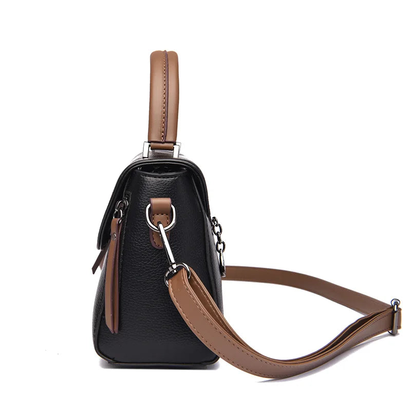 High Quality Pu Leather Casual Crossbody Shoulder Bags for Women 2023 New Luxury Purses and Handbags Women Bags Designer Totes