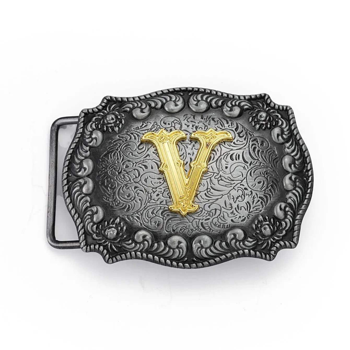 Western Cowboy letter belt buckle - stylish and unique stylish waist accessory