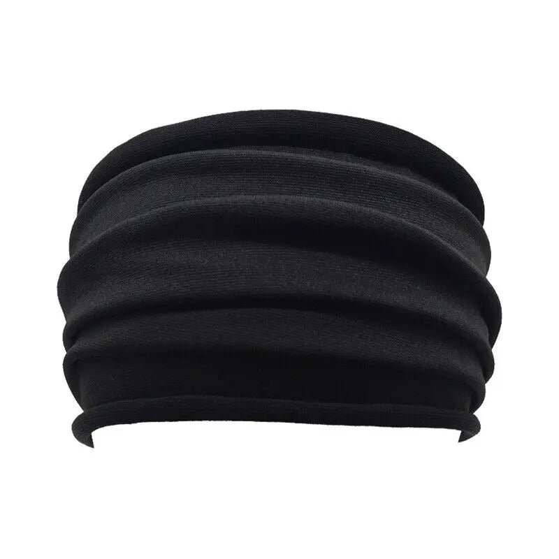 Casual Headwraps for Women Soft Wide Elastic Headband Running Yoga Turban Hair Accessories for Girls Fashion