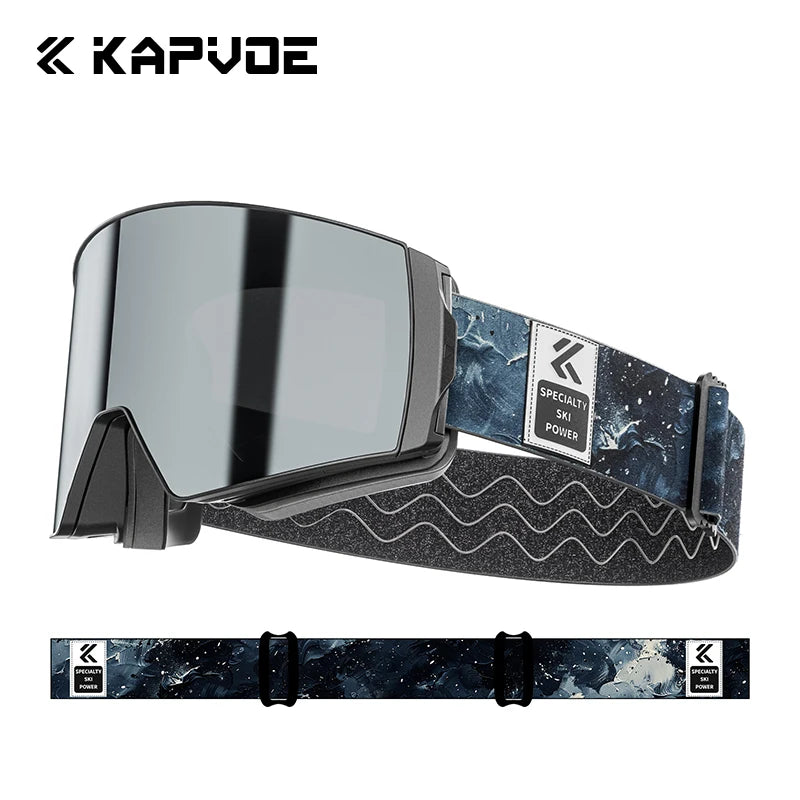 Kapvoe New Outdoor Sunglasses Bike Cycling Glasses Men Women UV400 Snow Goggles MTB Bicycle Cycling UV400 Ski Goggles