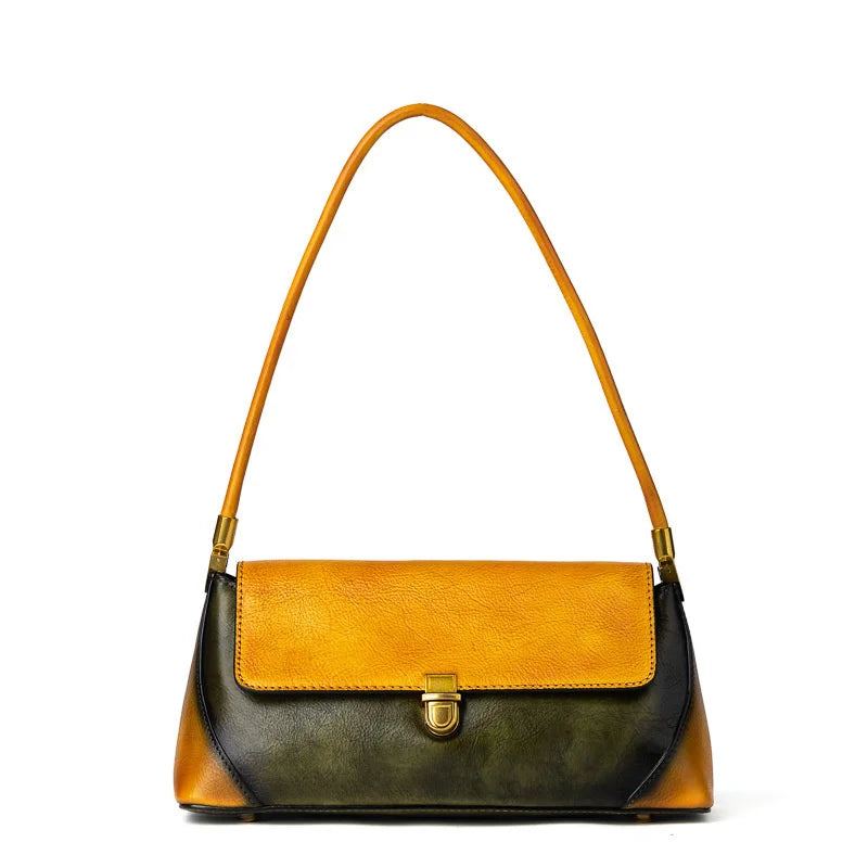 MOTAORA Retro Genuine Leather Women Shoulder Bag | Designer Phone Purse with Long Handle - Luxury New Collection