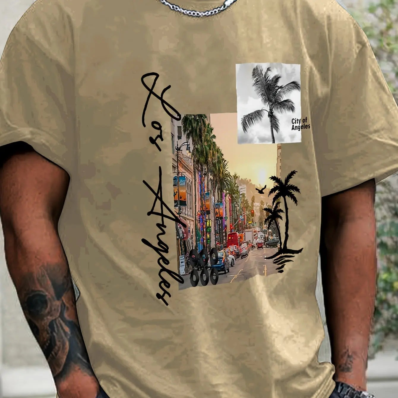 Men’s Summer 100% Pure Cotton Casual Sports T-Shirt