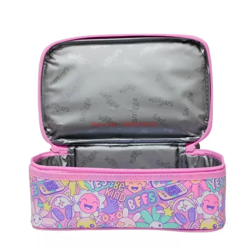 Genuine Australia Smiggle Backpack Pink Sunflower School Bag Cartoon Series Anime Backpack Student Gift Separate Purchases
