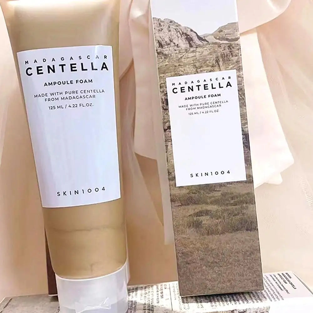 Centella Poremizing Deep Cleansing Foam Oil Control Moisturizing Madagascar Centella Remove Pore-Clogging Skin1004 Skin Care