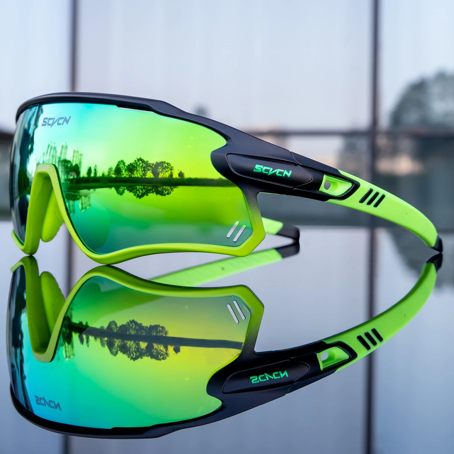 SCVCN MTB Road Bicycle Riding Glasses Men Outdoor Sports Bike Cycling Sunglasses Woman Running Hiking Eyewear UV400 Goggles hot