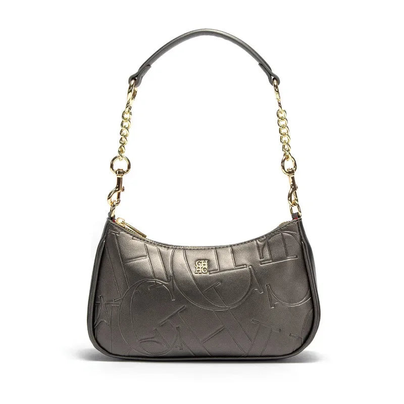 Women’s Classic PU Leather Tote Handbag – Retro Luxury Design