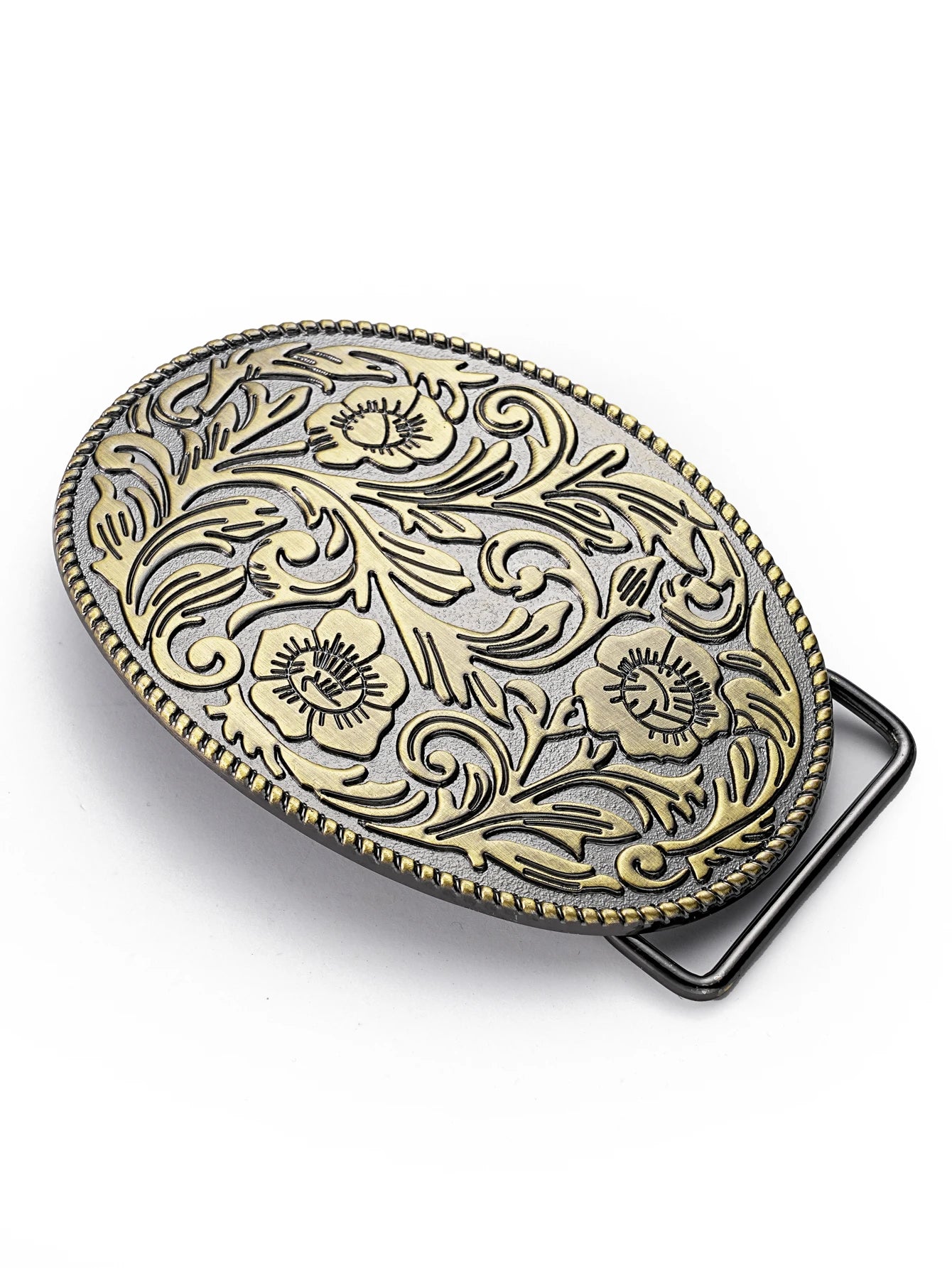 Western Denim Alloy Stud buckle - stylish and unique fashion accessory