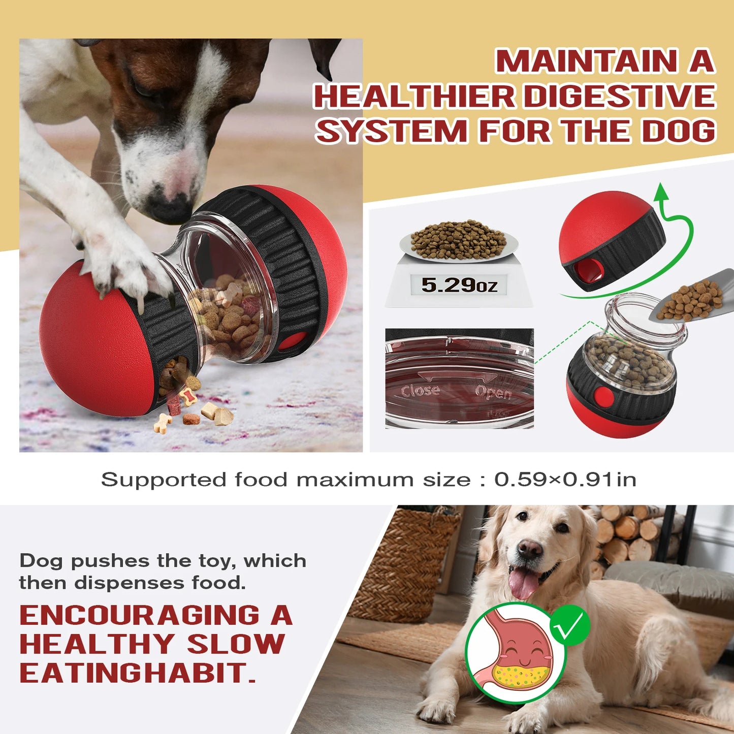 Dog Toy For Small Medium Large Dogs Cats Slow Feeder Pet Improve IQ Indoor Training Puppy Toys Chihuahua Beagle Pet Supplies
