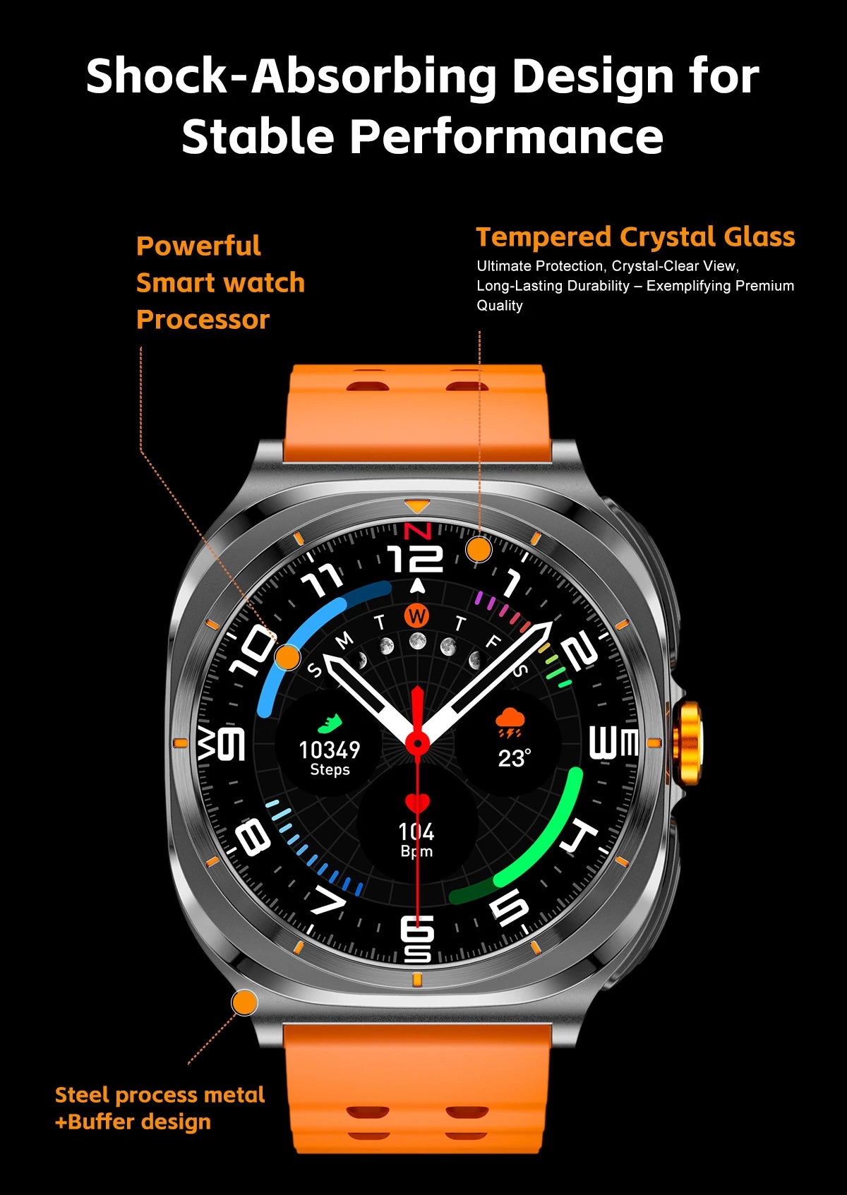 LIGE New Smart Watch With 2 in 1 TWS Wireless Headset Bluetooth Call 1.53" AMOLED Screen 400mAh IP67 Waterproof Sport Smartwatch