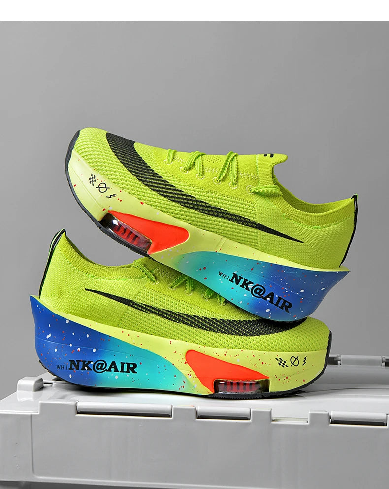 Running Shoes Speciality Air cushion Marathon Men Sports Breathable Lightweight Women's Comfortable Athletic Nonskid Sneakers