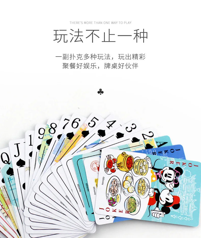 Disney Stitch Poker Lots-o'-Huggin' Bear Playing Cards Playing Cards Poker Indoor Family Entertainment Board Games