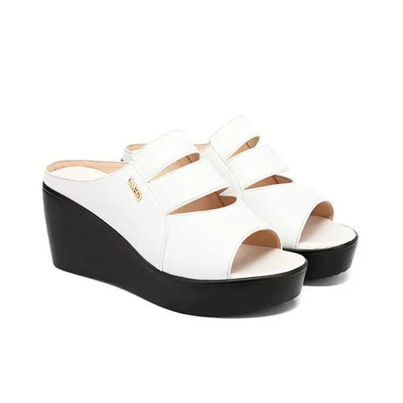 Women’s Wedge Heel Platform Sandals – Summer Comfort, Size 32–43