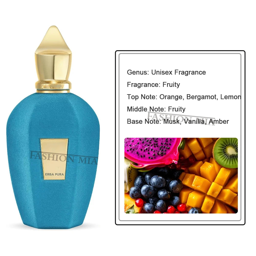 عطر 100 مل مصمم في زجاجة زجاجية من الإسكندرية عطر بخاخ للجسم للرجال والنساء برائحة خشبية زهرية تدوم طويلاً