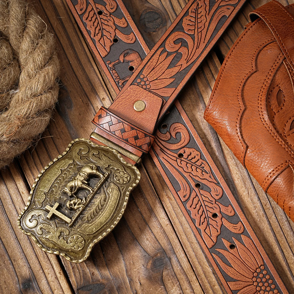 Vintage meets fashion! Alloy buckle PU belt, suitable for both men and women, to create a personalized Western style