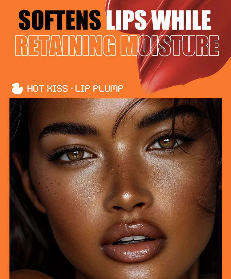 MLSMILE 6pcs/SET Lip Plump Lip Gloss Pearl Mirror Long-lasting Moisturizing Lip Balm Liquid Mouth Red Lip Glaze Lip Gloss