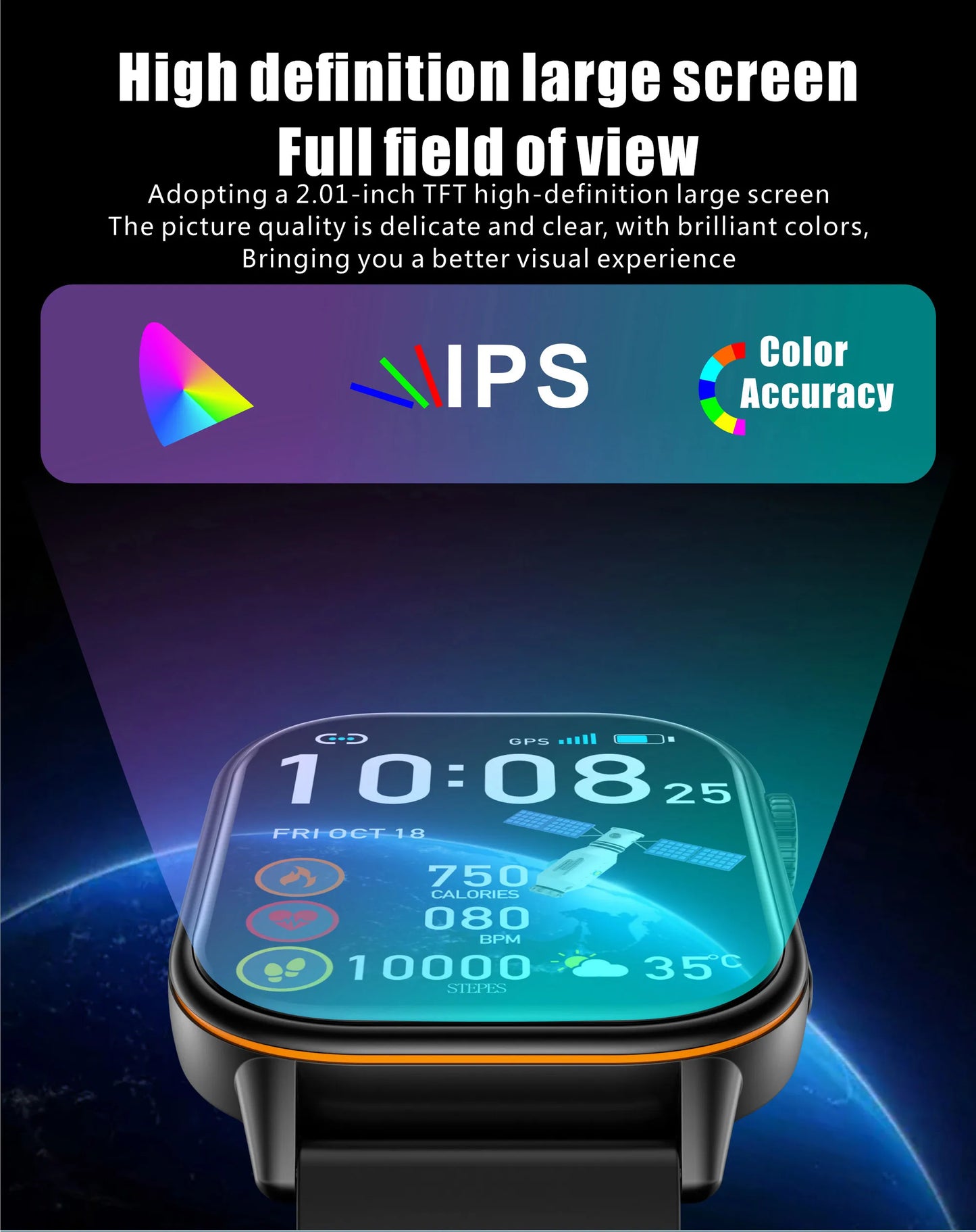 LIGE NEW GPS Smart Watch Men Compass Sports Fitness Bluetooth Call IP68 Waterproof Men Women Smartwatch For Xiaomi HUAWEI iPhone