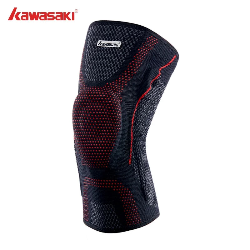 Kawasaki Kneepad Professional Spring Silicone Ring Support Knee Pads with Breathable Design Sports Knee Pads Knee Support B3464