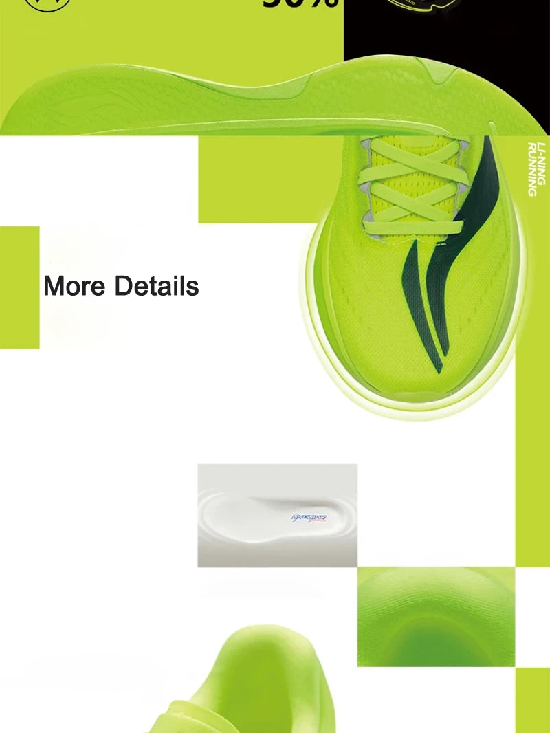 YUEYING 5 PRO Men’s Running Shoes – SUPER BOOM Lightweight Reflective Cushioning Sneakers