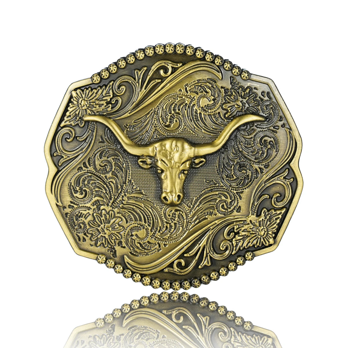 Western Cowboy Return to the ancients belt buckle - stylish and unique stylish waist accessory Men and women